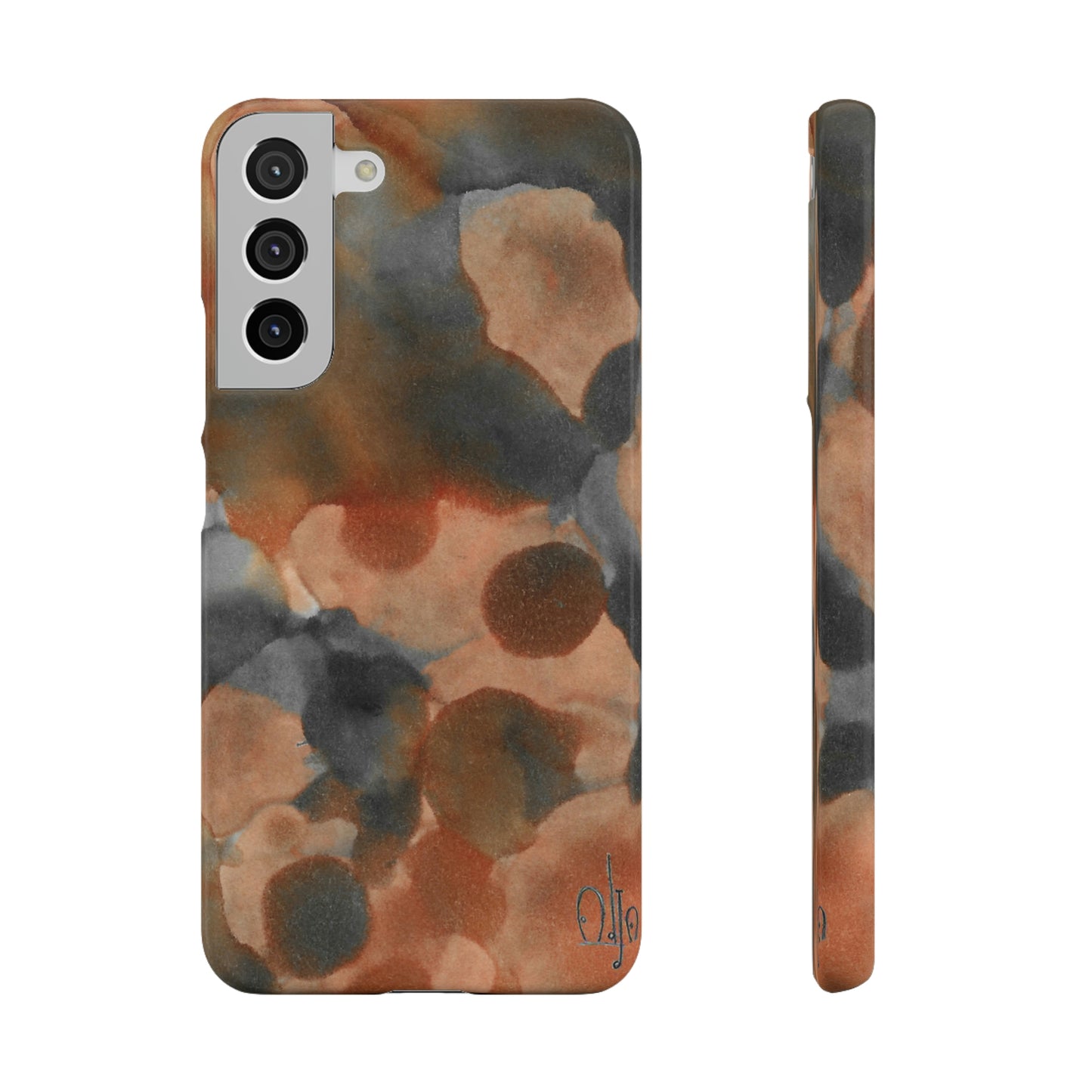 iPhone Samsung Galaxy Pixel5G Snap Case Phone Case Cool Magma