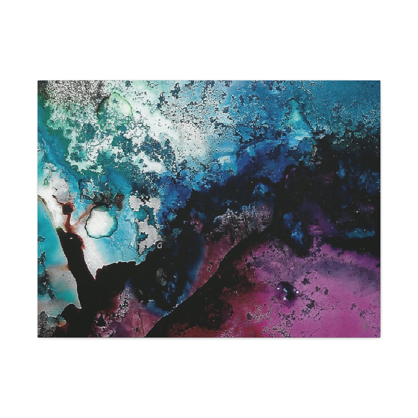 Inner Space 2 Canvas Print - Alja Design