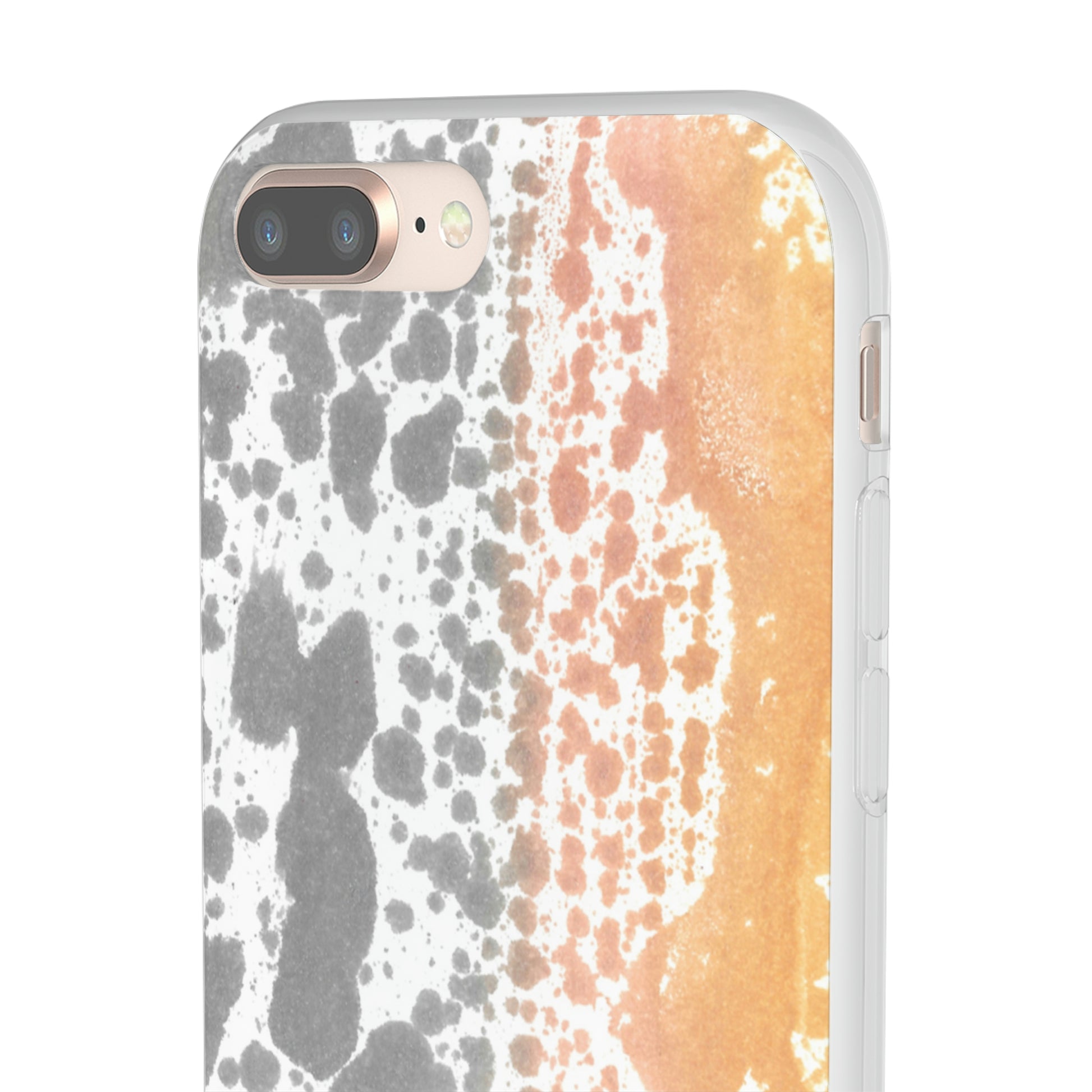 iPhone and Samsung Galaxy Flexi Phone Case Lava Waterfall - Alja Design