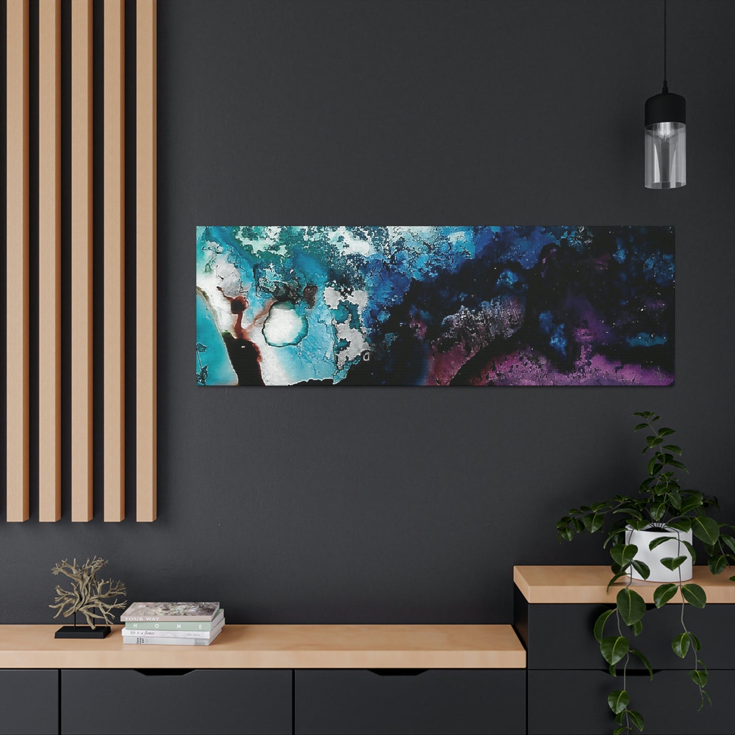 Inner Space 2 Canvas Print - Alja Design