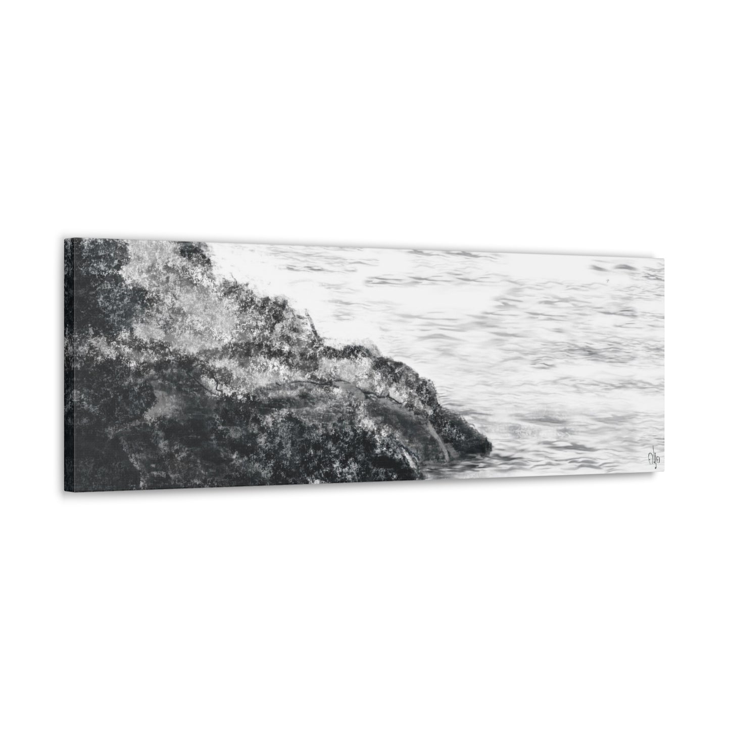 Neap Tide Canvas Print - Alja Design