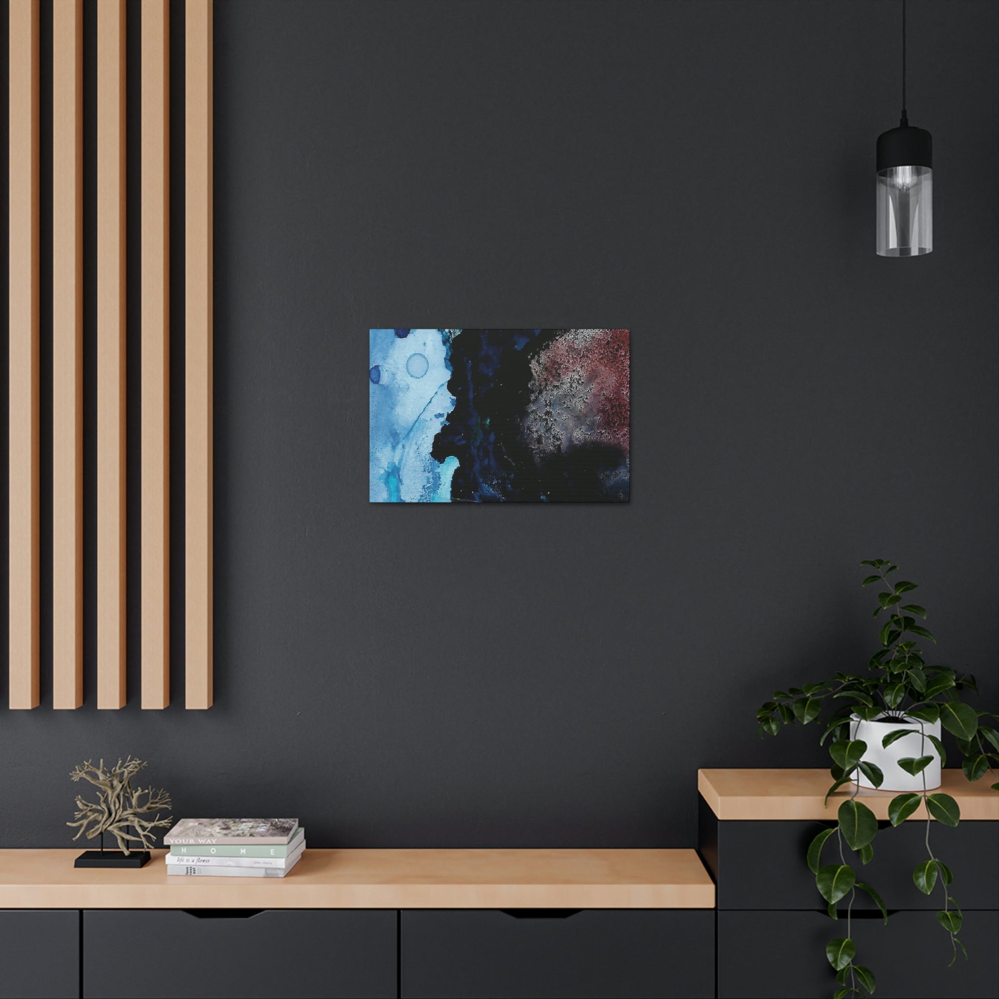 Inner Space 9 Canvas Print - Alja Design