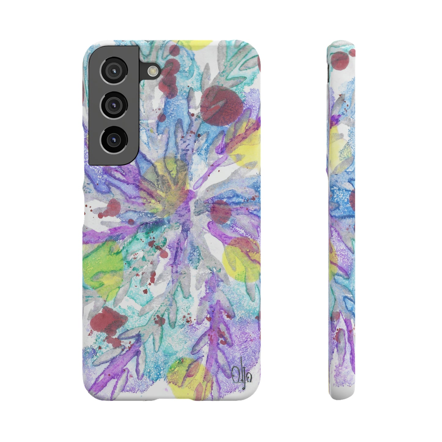 iPhone Samsung Galaxy Pixel5G Snap Case Phone Case Winter Colors