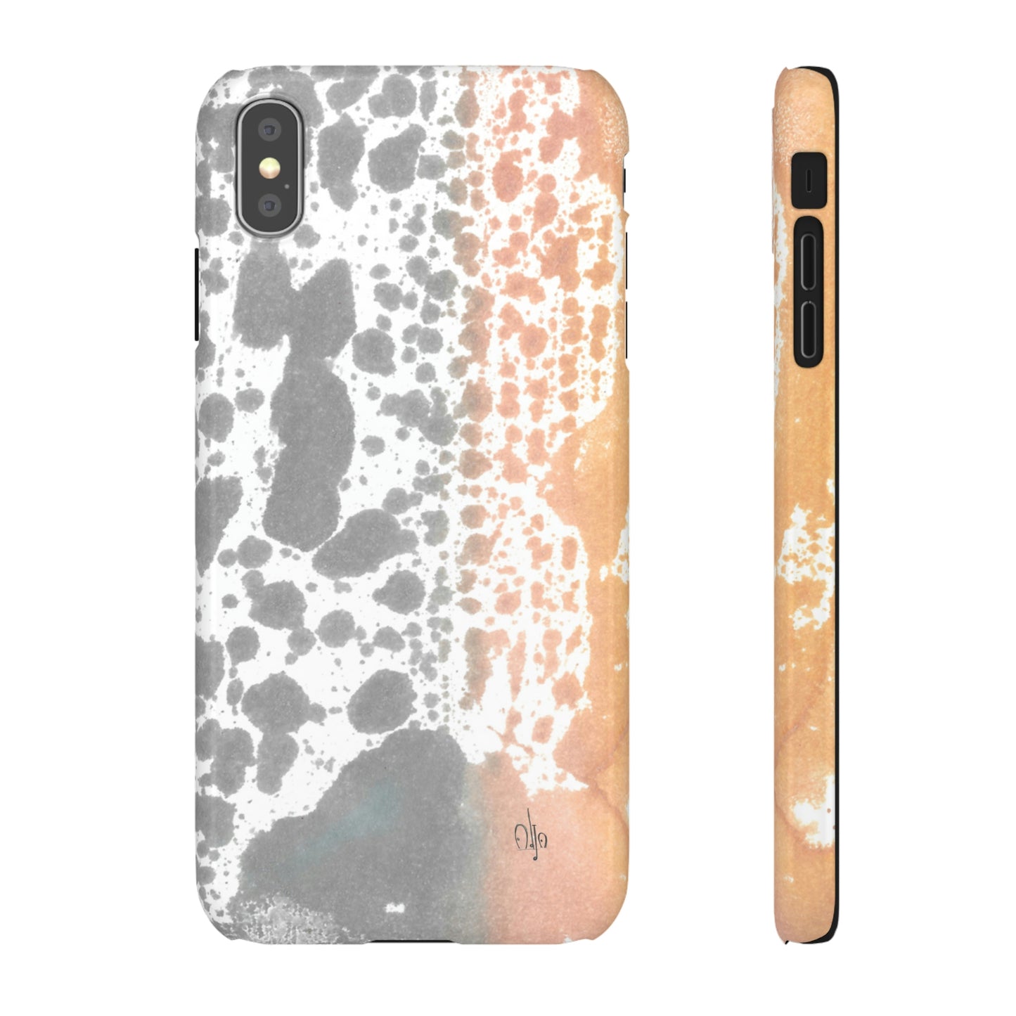 iPhone Samsung Galaxy Pixel5G Snap Case Phone Case Lava Waterfall