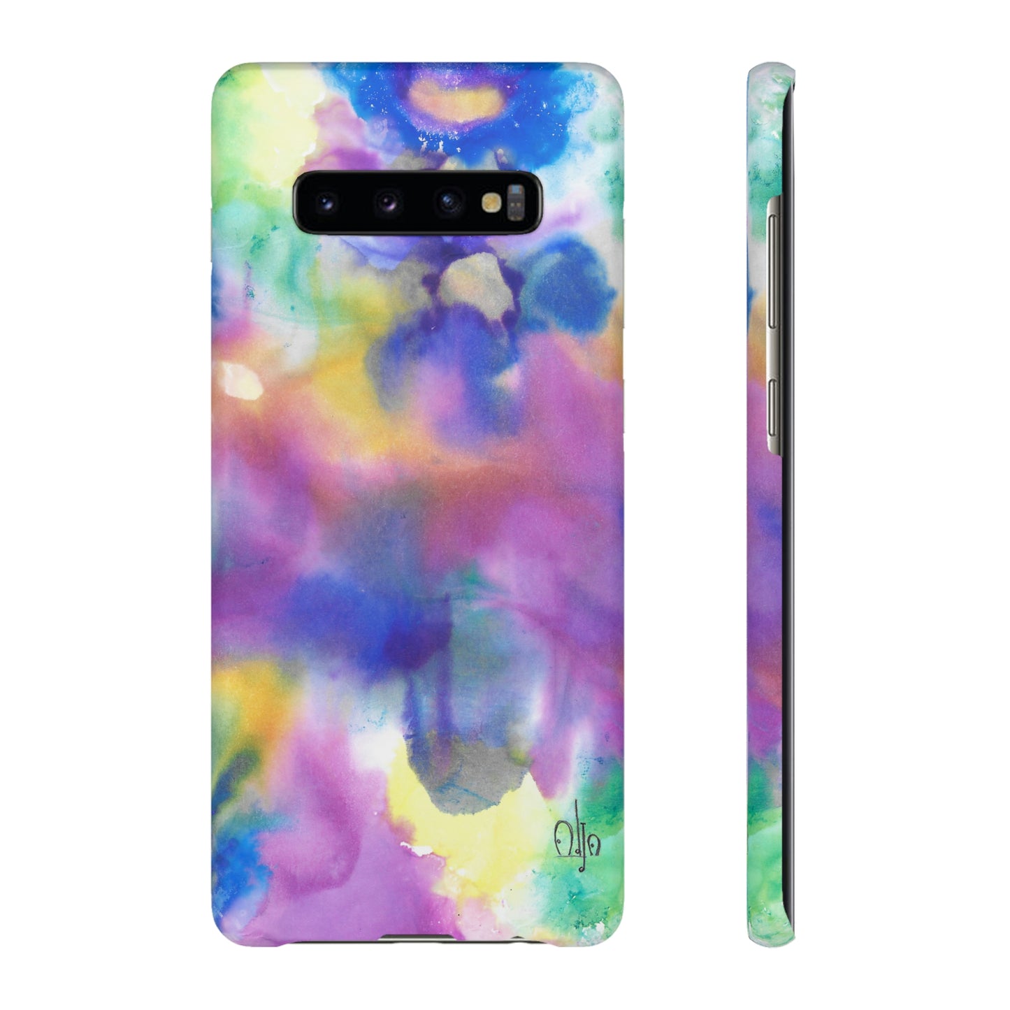 iPhone Samsung Galaxy Pixel5G Snap Case Phone Case Euphoric Colors