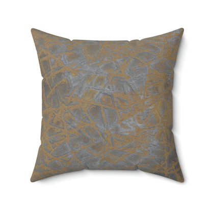 Silver Clouds Square Pillow - Alja Design