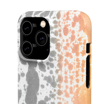 iPhone Samsung Galaxy Pixel5G Snap Case Phone Case Lava Waterfall