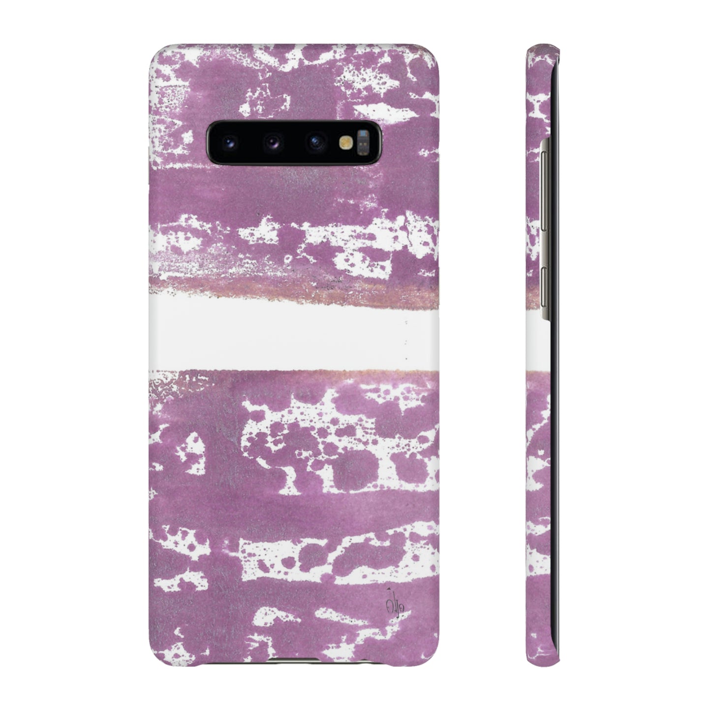 iPhone Samsung Galaxy Pixel5G Snap Case Phone Case Purple Horizon