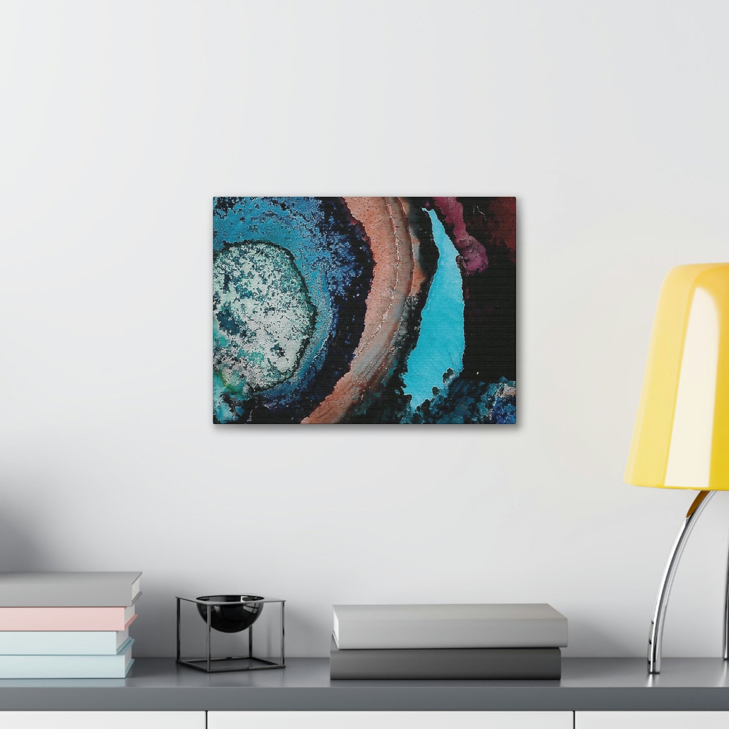 Inner Space 10 Canvas Print - Alja Design