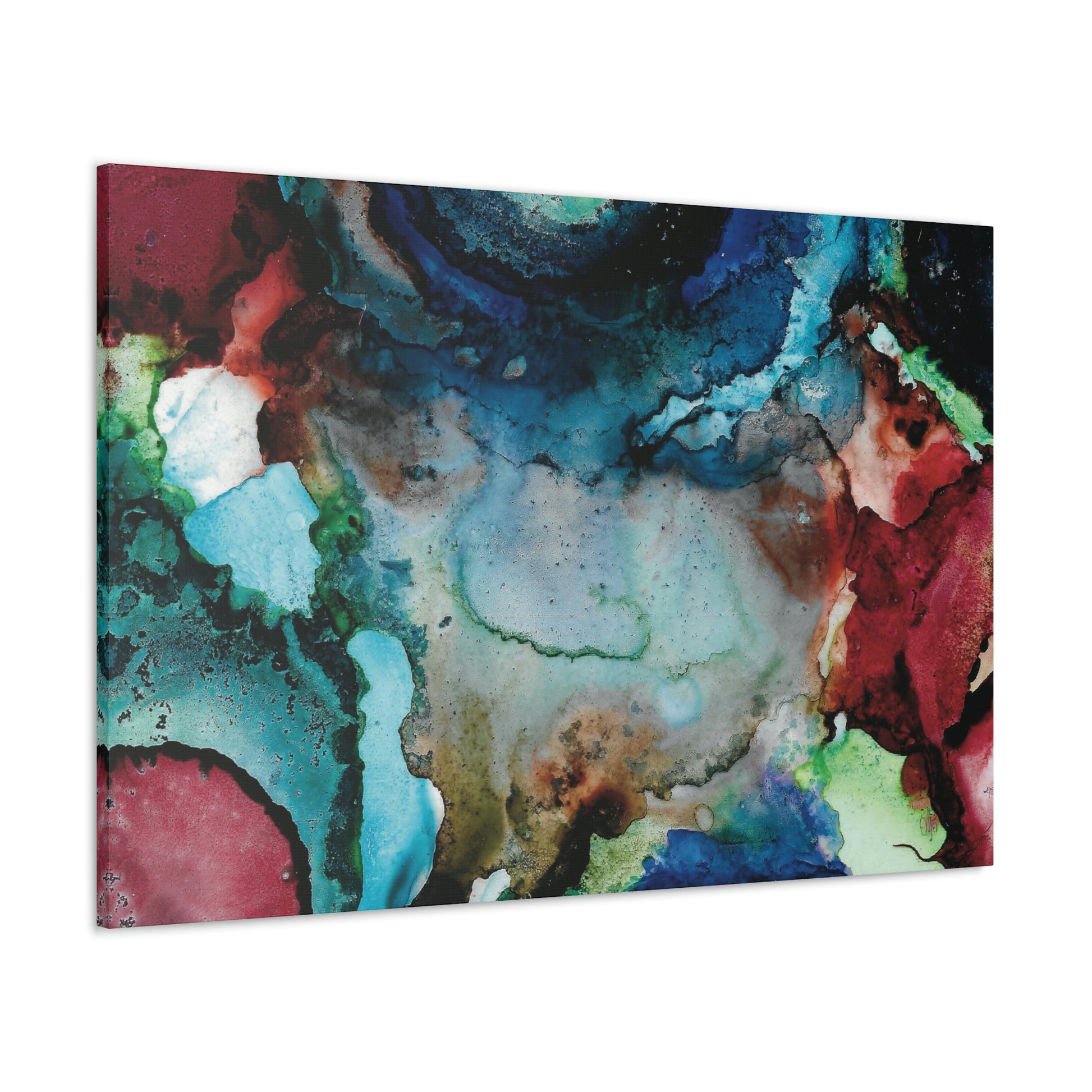 Inner Space 19 Canvas Print - Alja Design