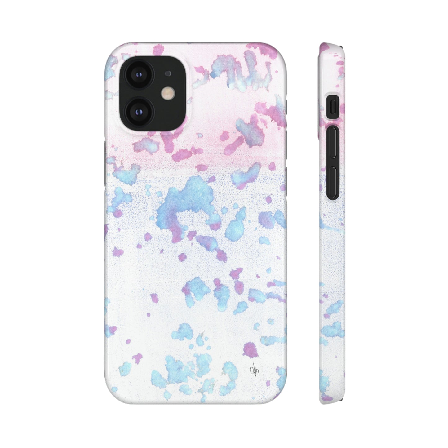 iPhone Samsung Galaxy Pixel5G Snap Case Phone Case Mineral Splashes