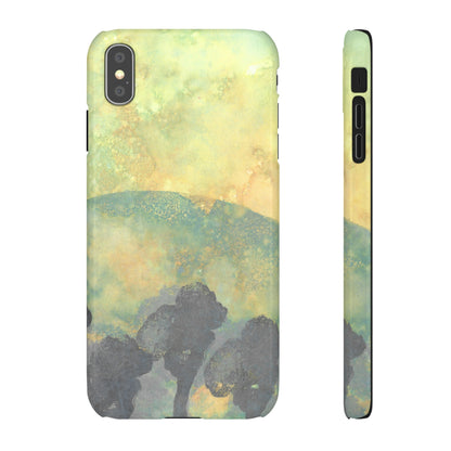 iPhone Samsung Galaxy Pixel5G Snap Case Phone Case Gentle Forest