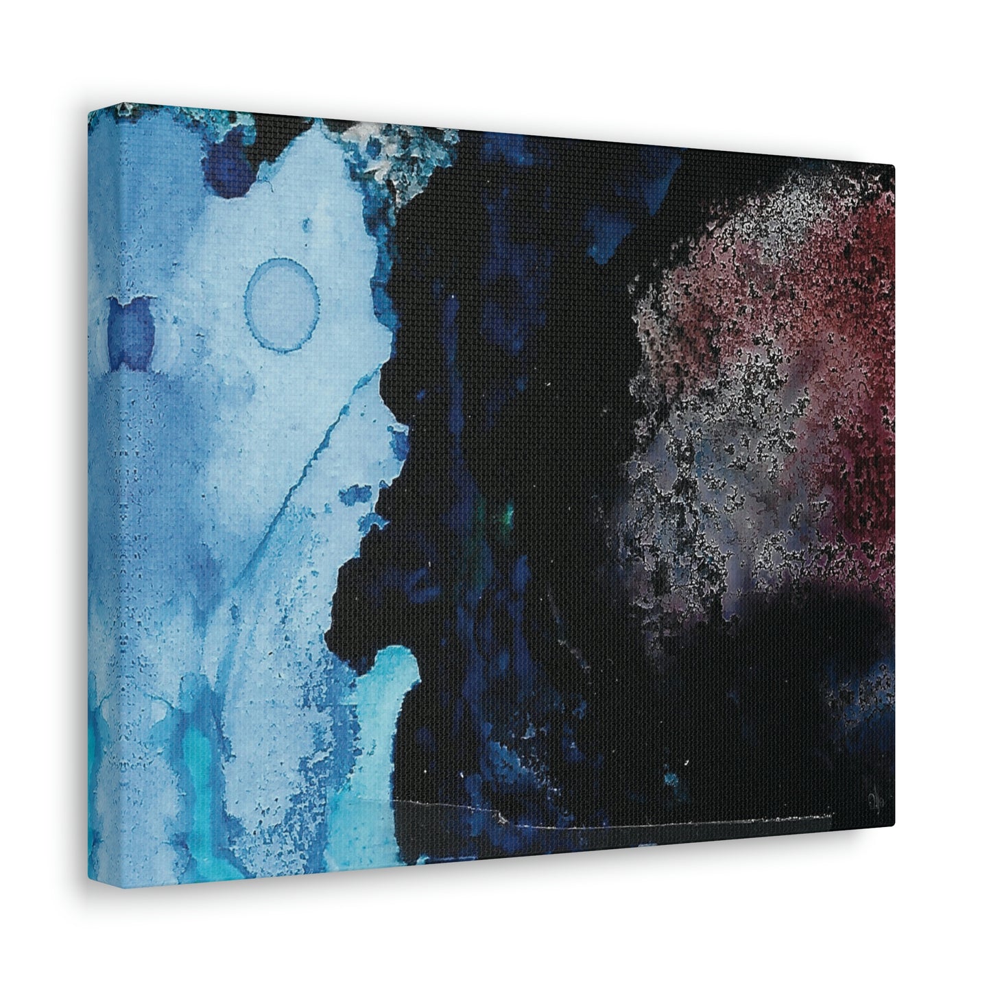 Inner Space 9 Canvas Print - Alja Design