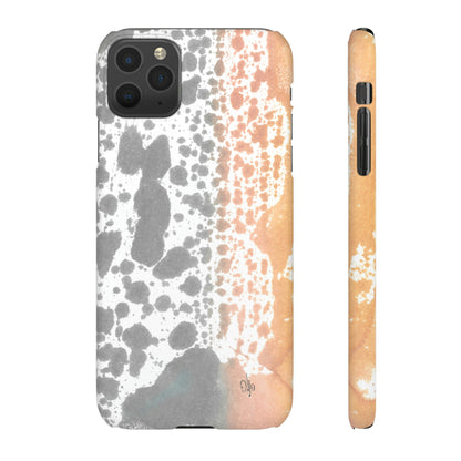 iPhone Samsung Galaxy Pixel5G Snap Case Phone Case Lava Waterfall