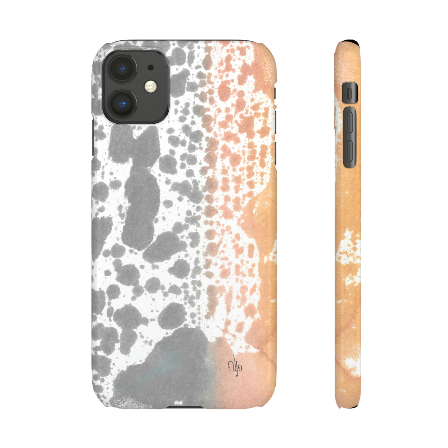 iPhone Samsung Galaxy Pixel5G Snap Case Phone Case Lava Waterfall