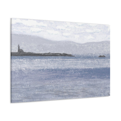 Lighthouse Point Canvas Print - Alja Design