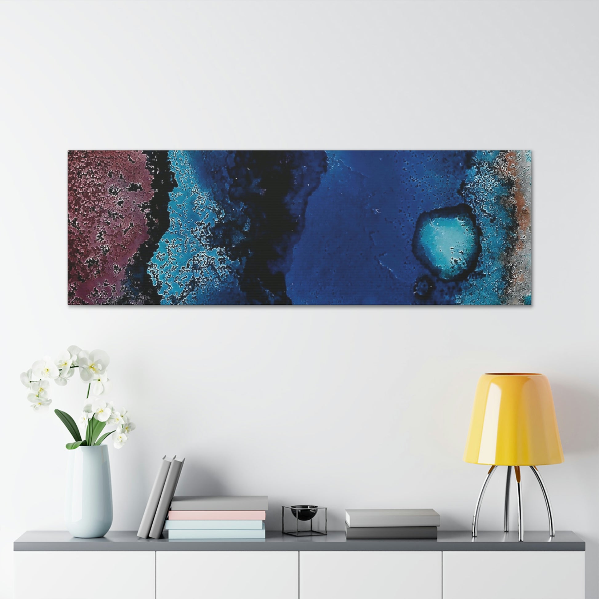 Inner Space 8 Canvas Print - Alja Design