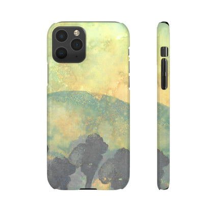 iPhone Samsung Galaxy Pixel5G Snap Case Phone Case Gentle Forest