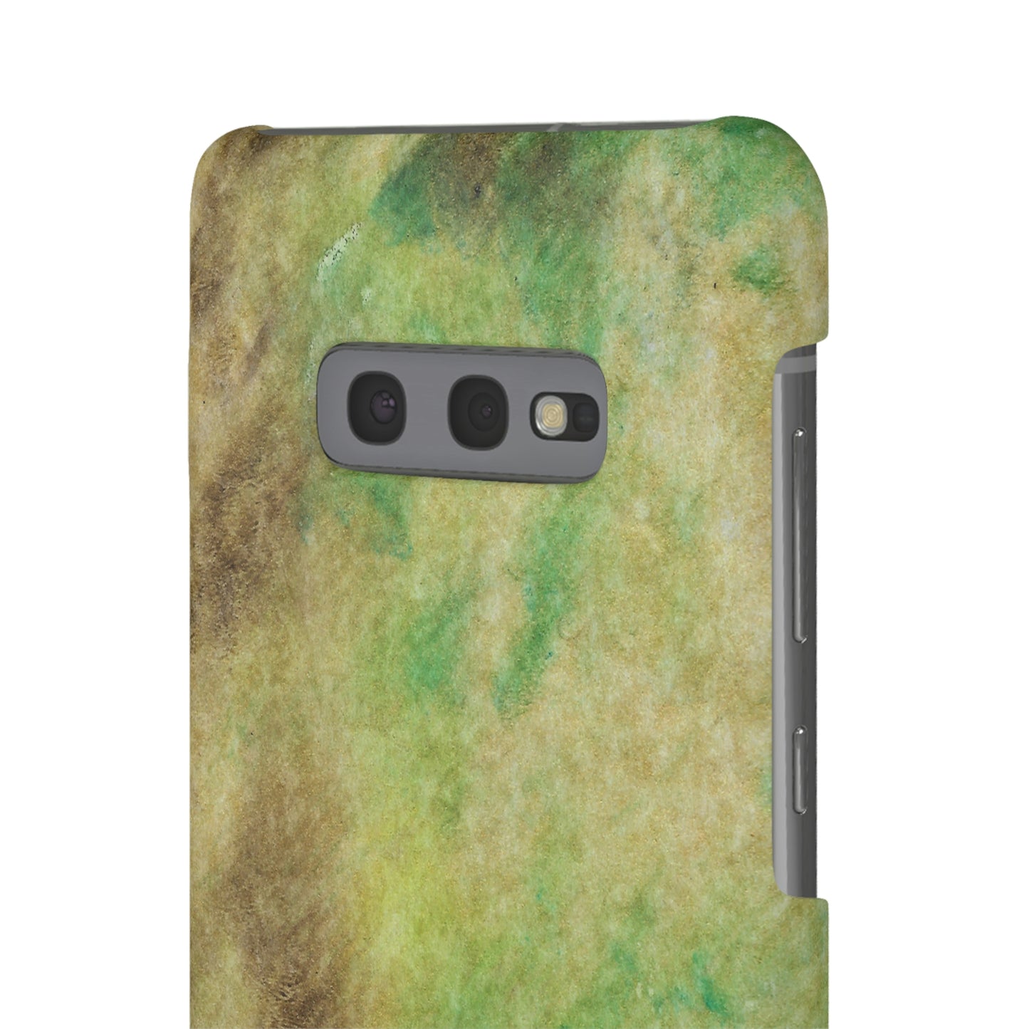 iPhone Samsung Galaxy Pixel5G Snap Case Phone Case Green Marble