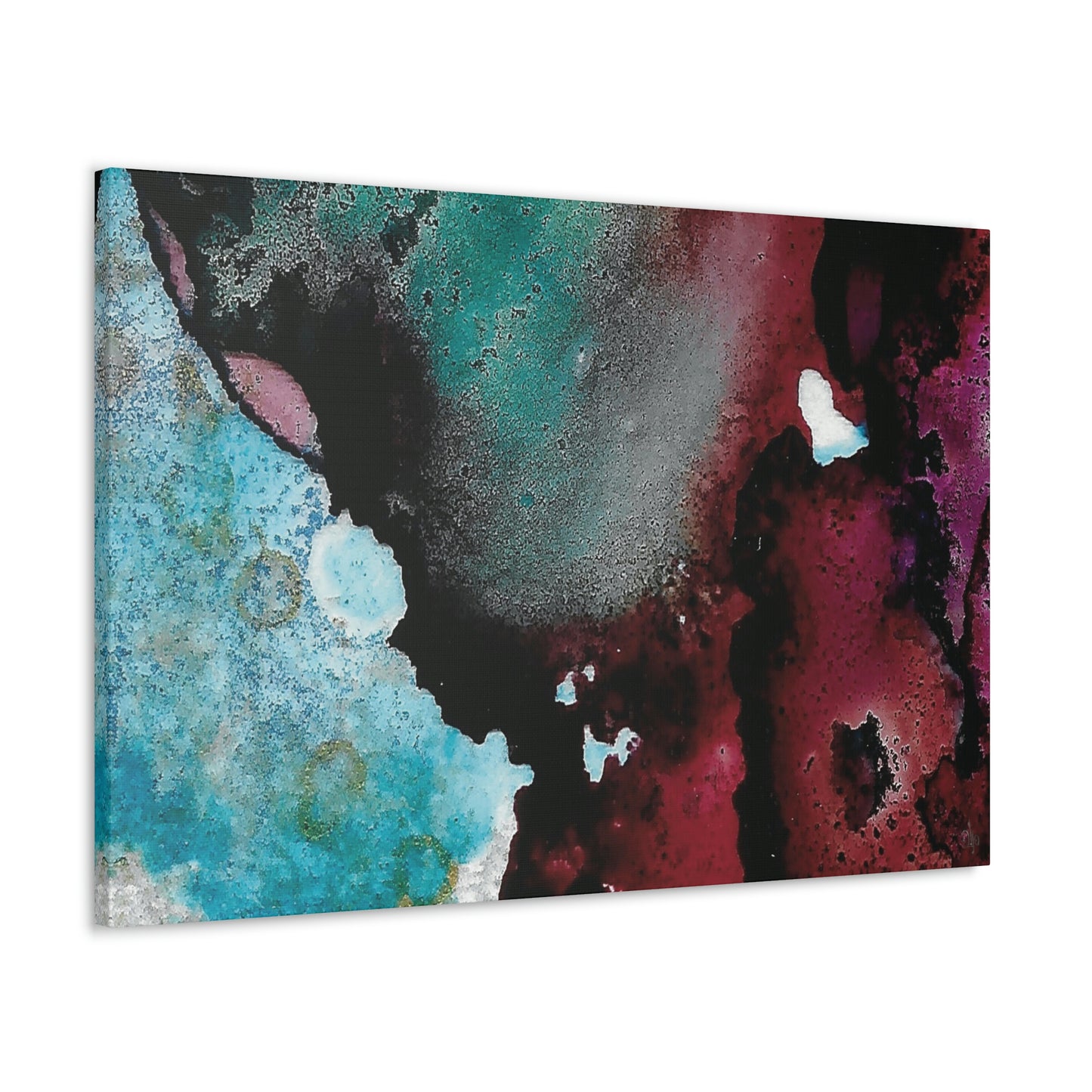 Inner Space 6 Canvas Print - Alja Design