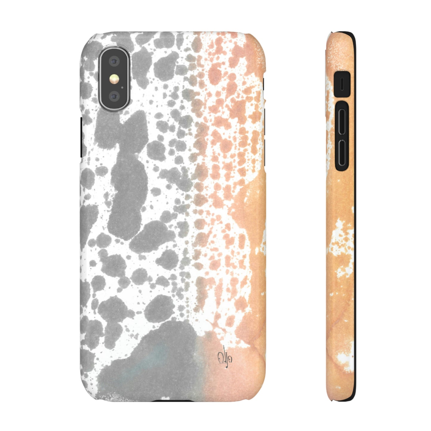 iPhone Samsung Galaxy Pixel5G Snap Case Phone Case Lava Waterfall