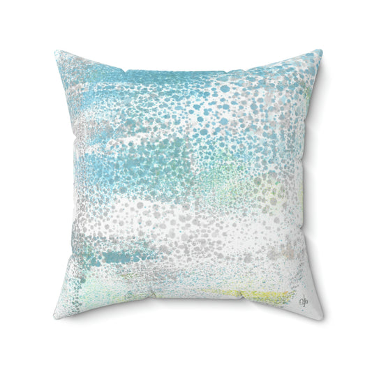 Gentle Rain Square Pillow - Alja Design