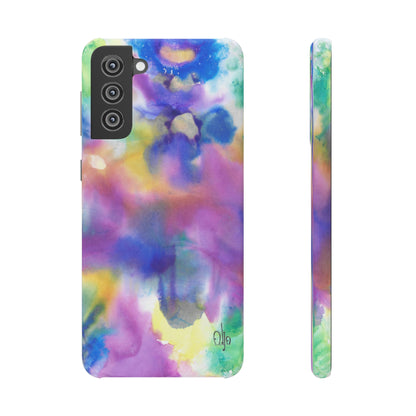 iPhone Samsung Galaxy Pixel5G Snap Case Phone Case Euphoric Colors