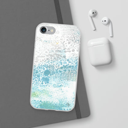 iPhone and Samsung Galaxy Flexi Phone Case Gentle Rain - Alja Design