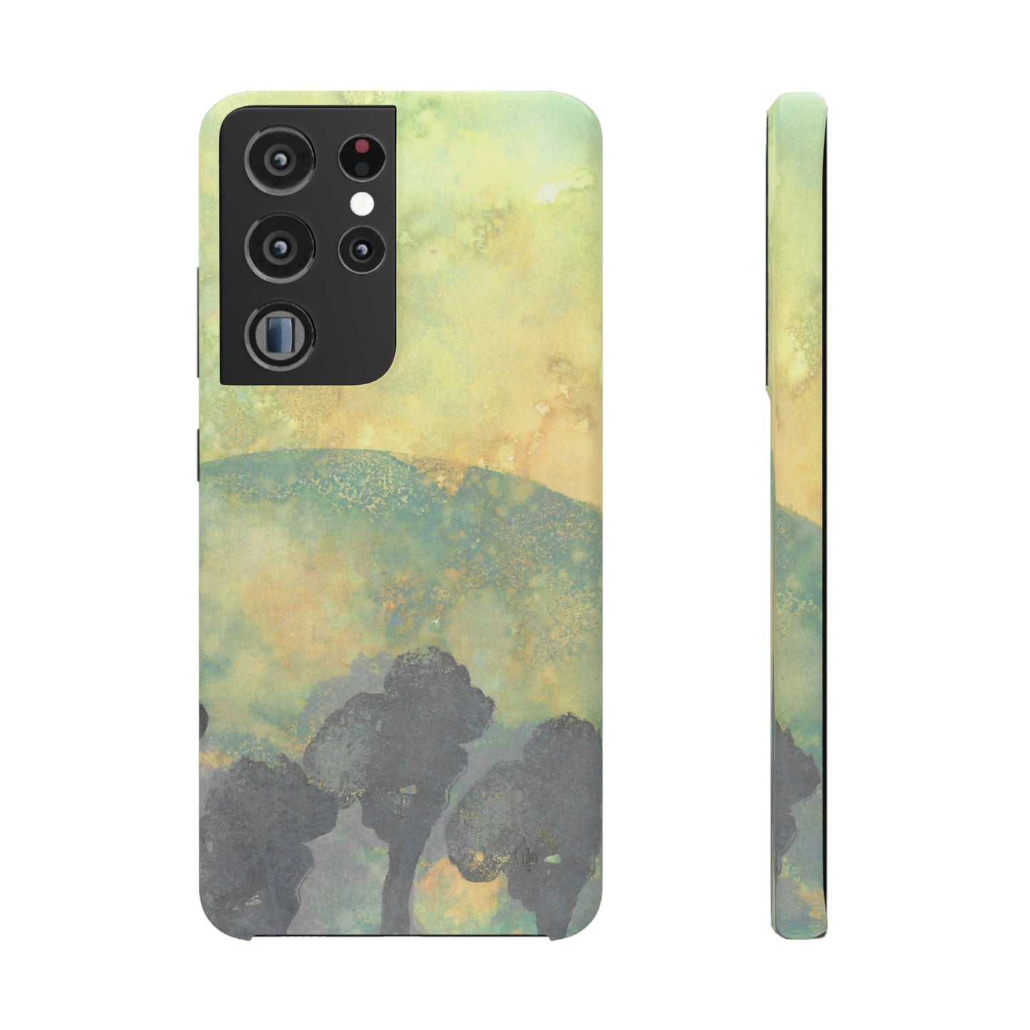 iPhone Samsung Galaxy Pixel5G Snap Case Phone Case Gentle Forest