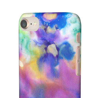 iPhone Samsung Galaxy Pixel5G Snap Case Phone Case Euphoric Colors