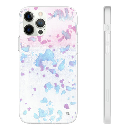 iPhone and Samsung Galaxy Flexi Phone Case Mineral Splashes - Alja Design