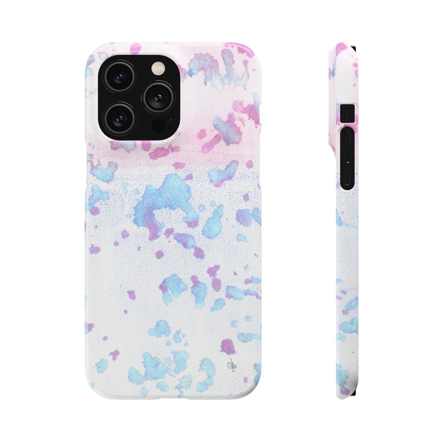 iPhone Samsung Galaxy Pixel5G Snap Case Phone Case Mineral Splashes