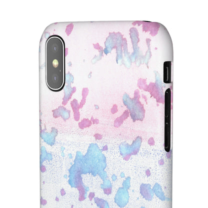 iPhone Samsung Galaxy Pixel5G Snap Case Phone Case Mineral Splashes