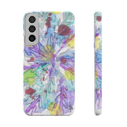 iPhone Samsung Galaxy Pixel5G Snap Case Phone Case Winter Colors