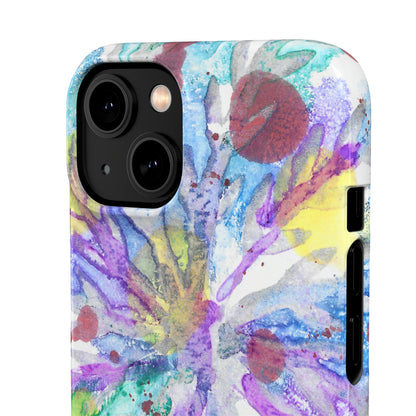 iPhone Samsung Galaxy Pixel5G Snap Case Phone Case Winter Colors