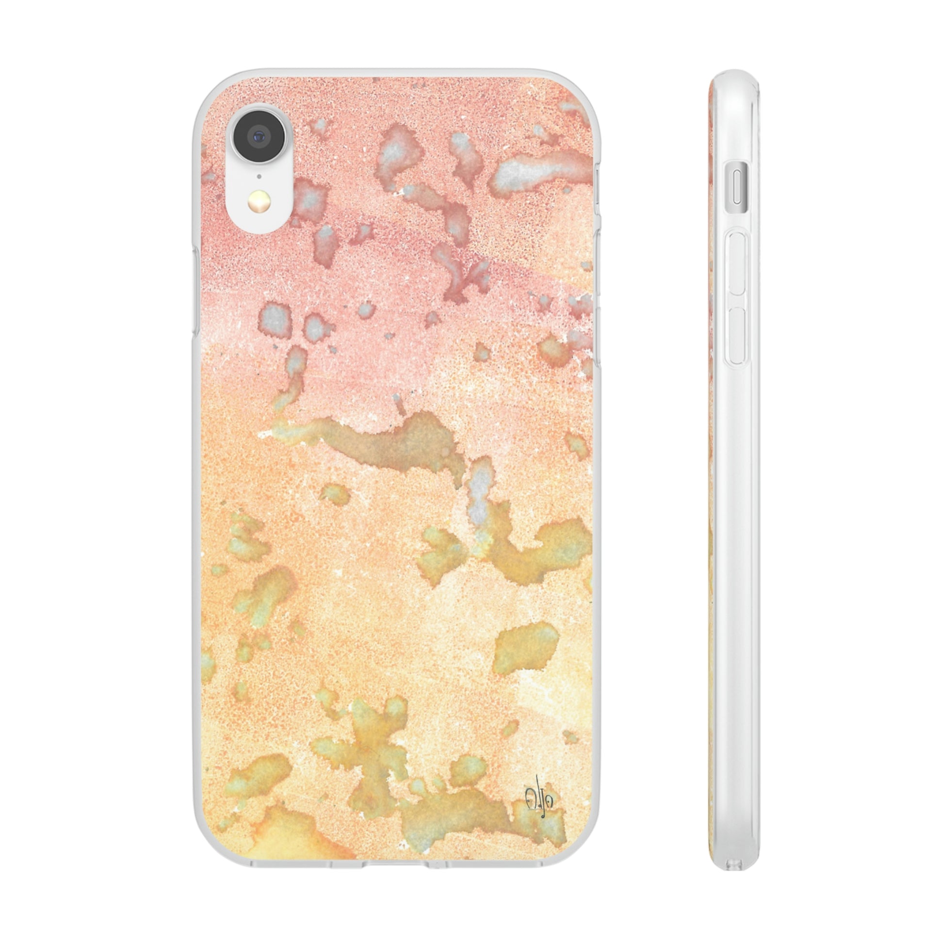 iPhone and Samsung Galaxy Flexi Phone Case Red Planet - Alja Design