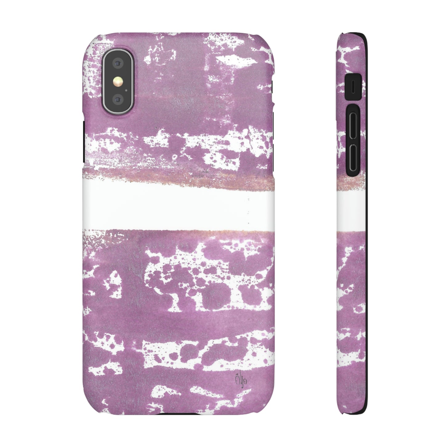 iPhone Samsung Galaxy Pixel5G Snap Case Phone Case Purple Horizon