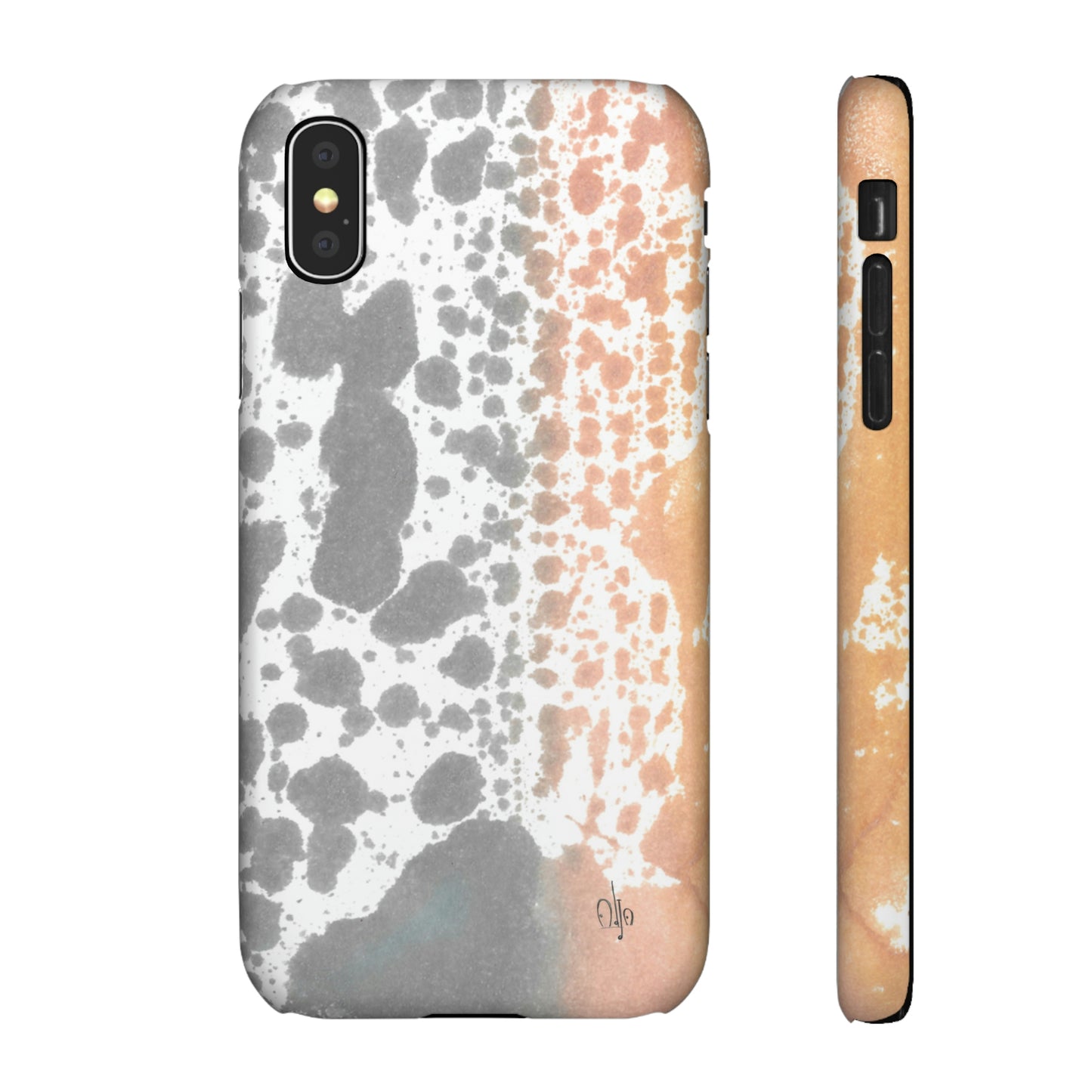 iPhone Samsung Galaxy Pixel5G Snap Case Phone Case Lava Waterfall