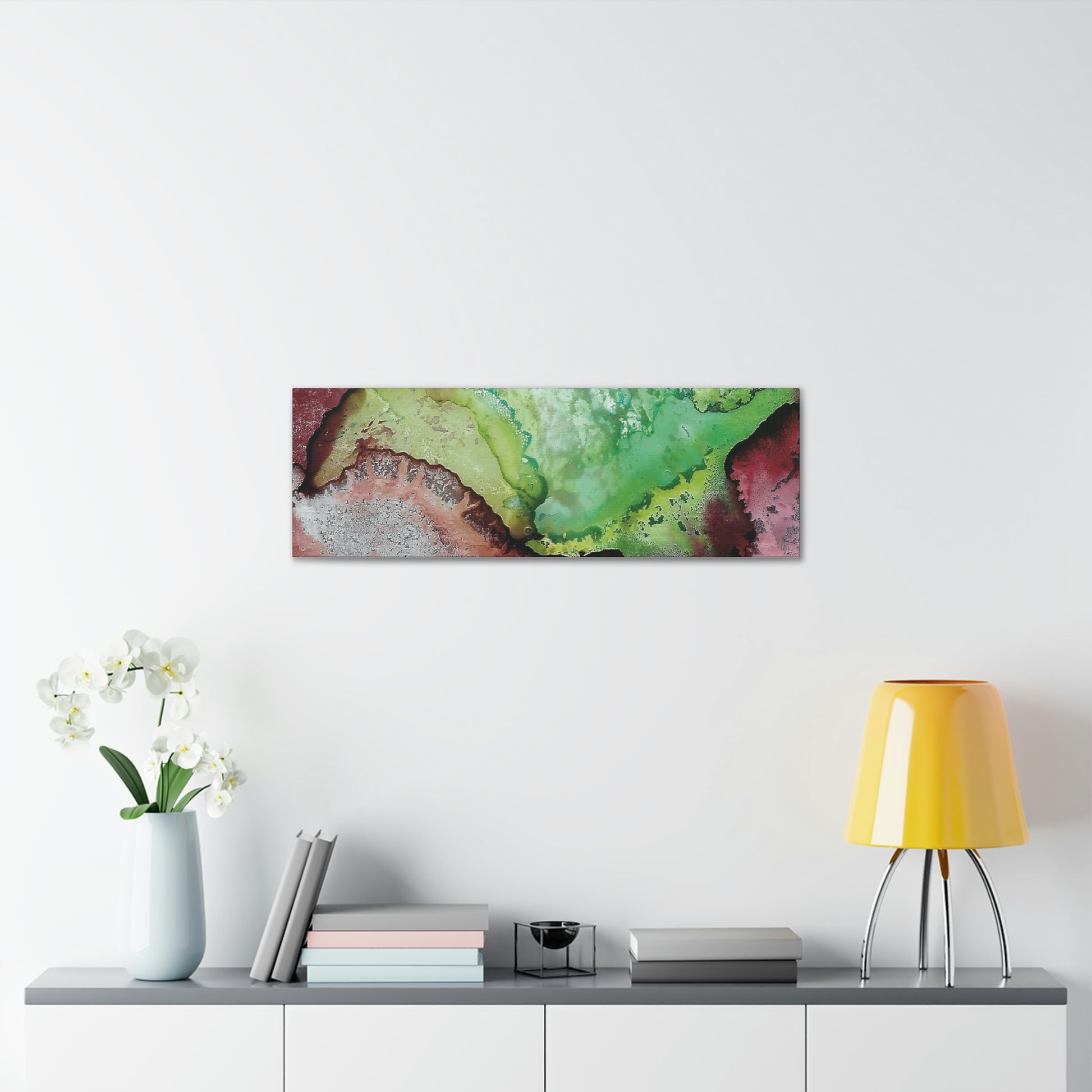 Inner Space 16 Canvas Print - Alja Design