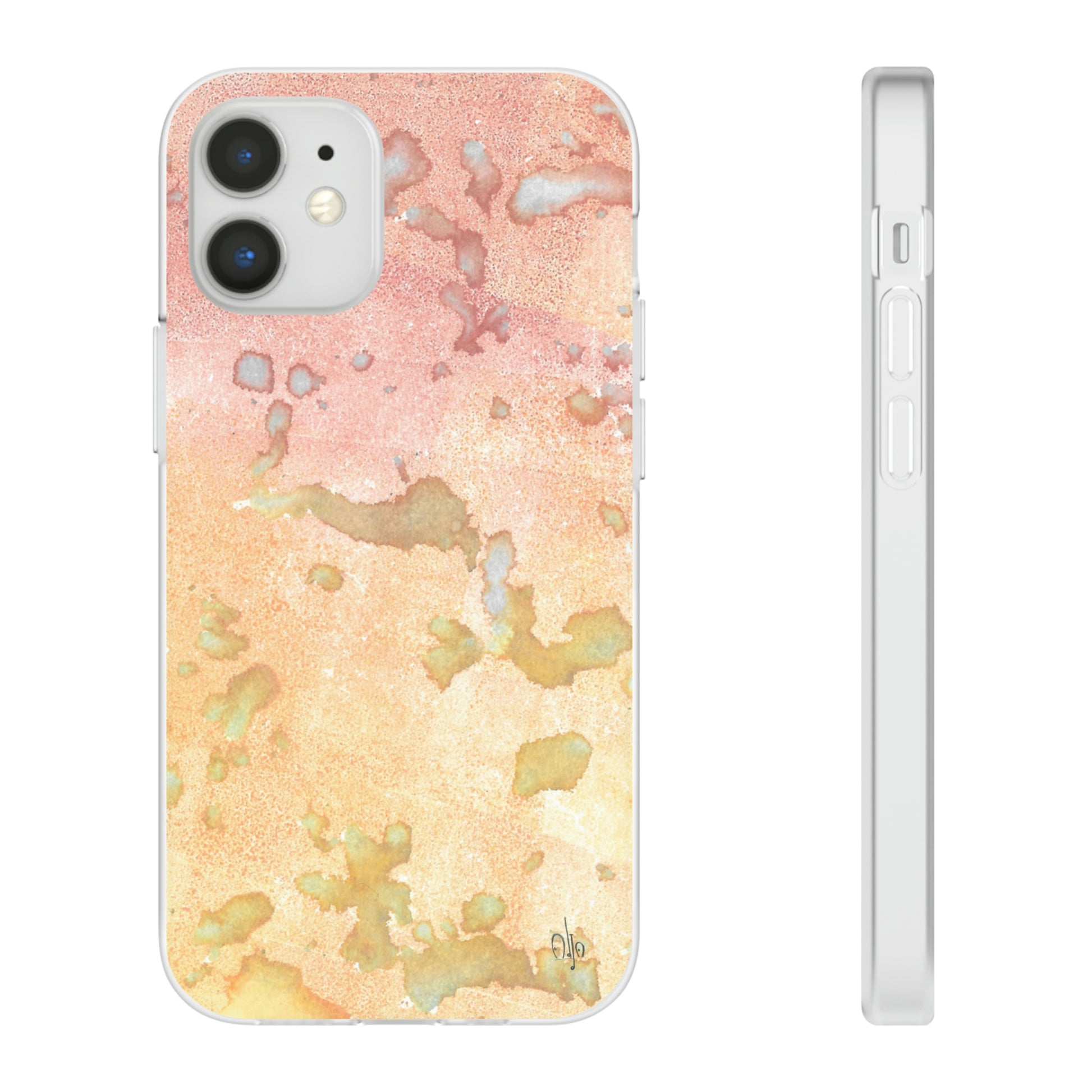 iPhone and Samsung Galaxy Flexi Phone Case Red Planet - Alja Design