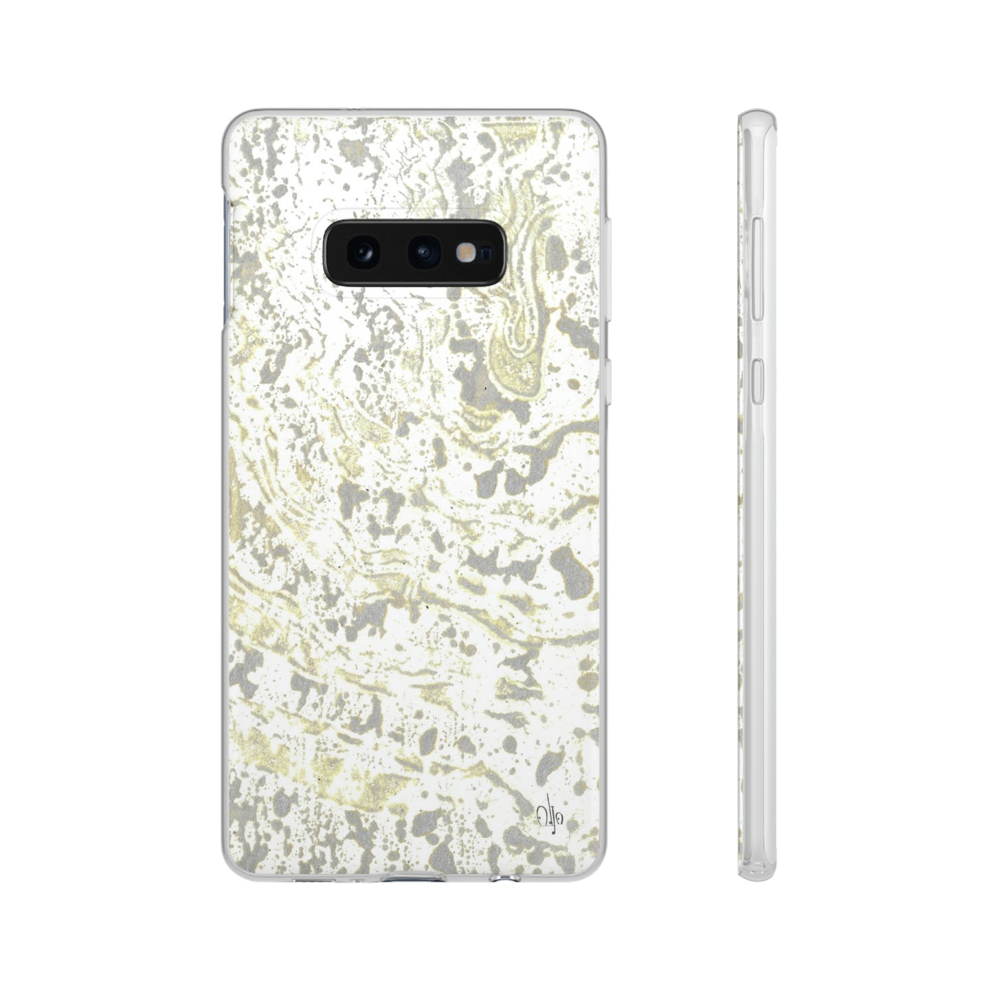 iPhone and Samsung Galaxy Flexi Phone Case Sandy Shells - Alja Design