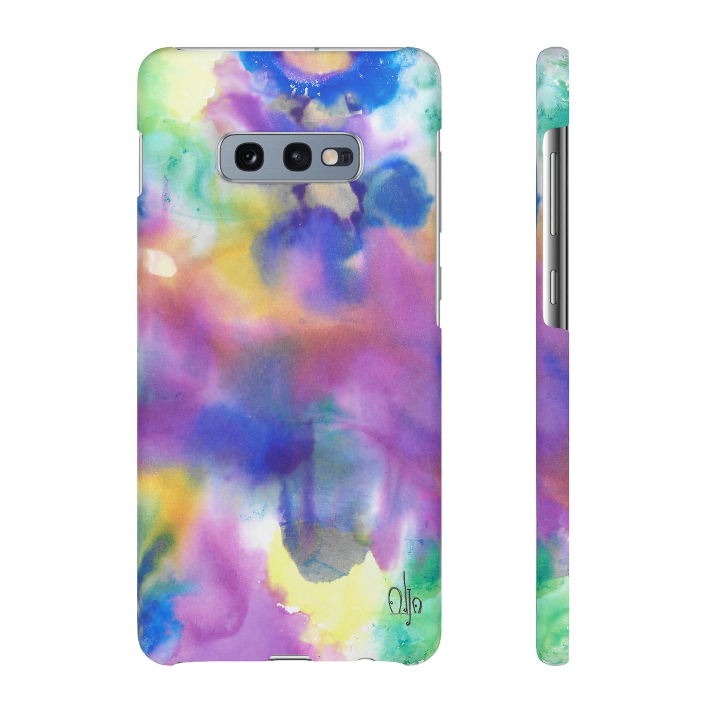 iPhone Samsung Galaxy Pixel5G Snap Case Phone Case Euphoric Colors