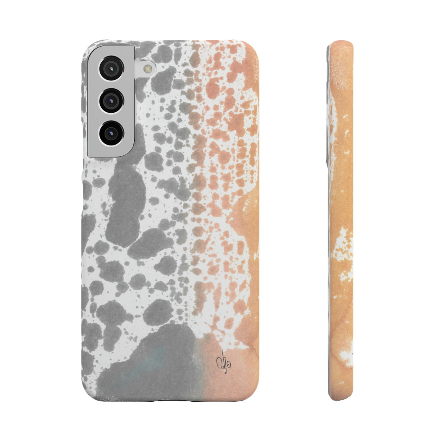 iPhone Samsung Galaxy Pixel5G Snap Case Phone Case Lava Waterfall