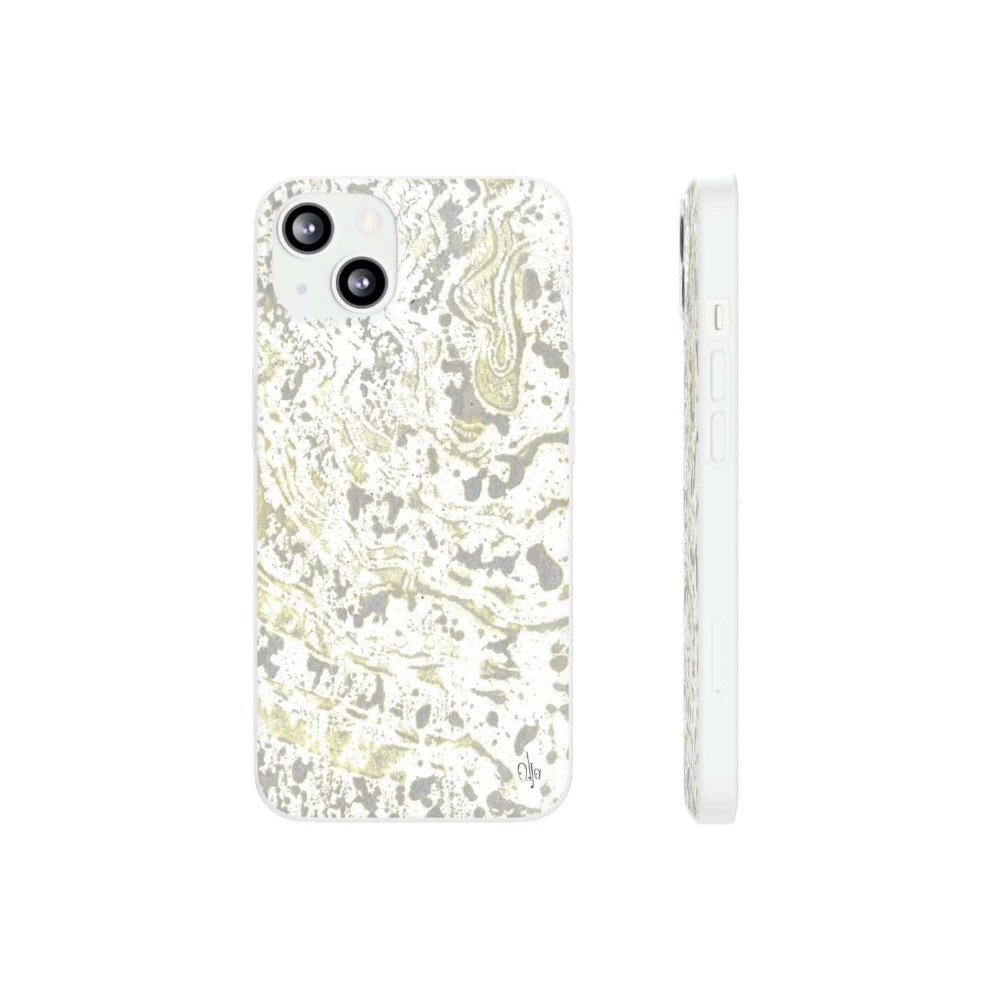 iPhone and Samsung Galaxy Flexi Phone Case Sandy Shells - Alja Design