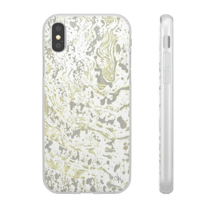 iPhone and Samsung Galaxy Flexi Phone Case Sandy Shells - Alja Design