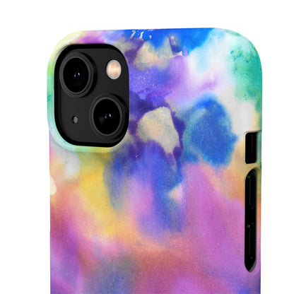 iPhone Samsung Galaxy Pixel5G Snap Case Phone Case Euphoric Colors