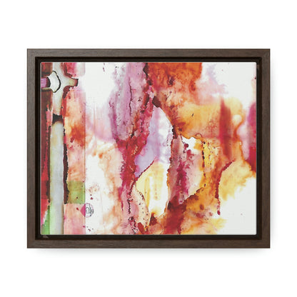 Off the Grid 5 Framed Canvas Print - Alja Design