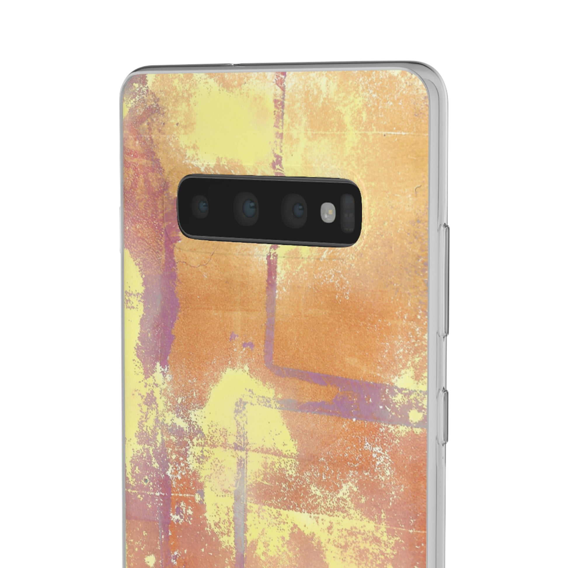 iPhone and Samsung Galaxy Flexi Phone Case Passionate Orange - Alja Design