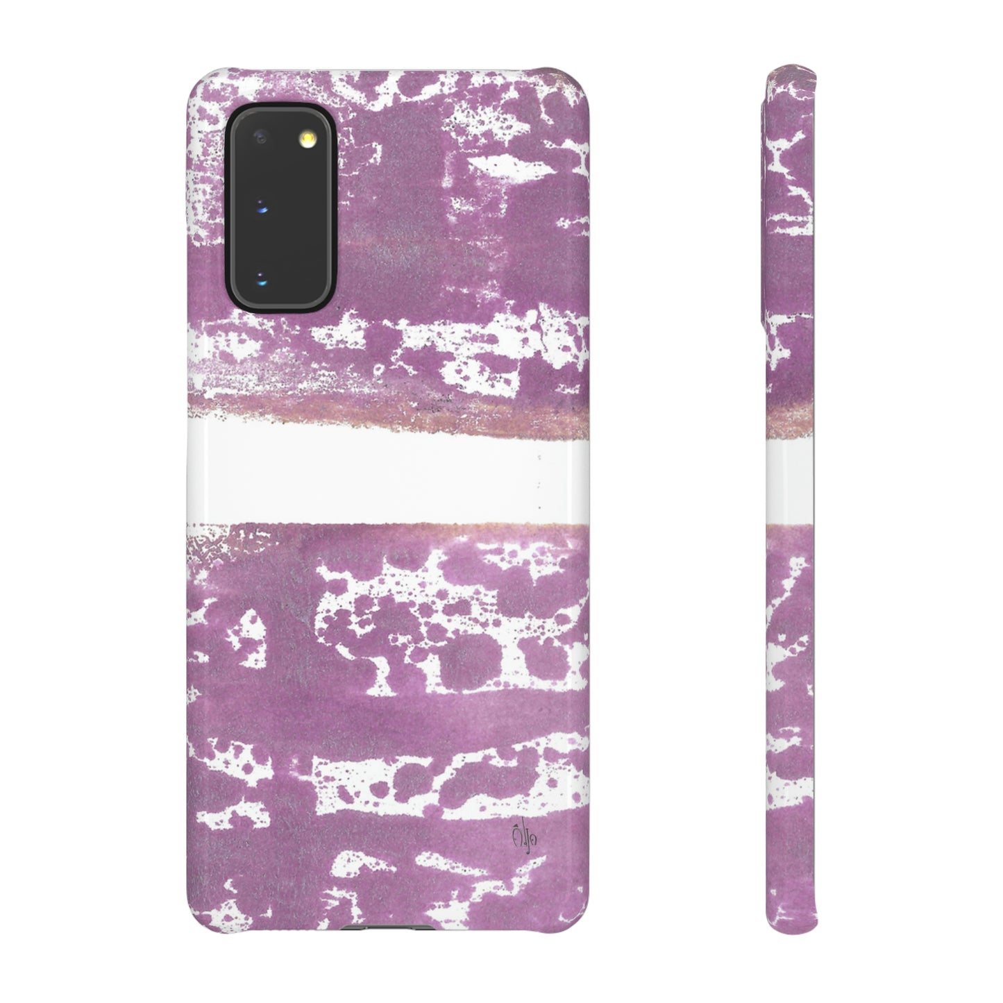 iPhone Samsung Galaxy Pixel5G Snap Case Phone Case Purple Horizon