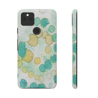 iPhone Samsung Galaxy Pixel5G Snap Case Phone Case Deep Bubbles